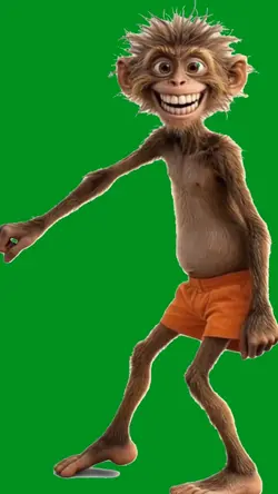dancing monk