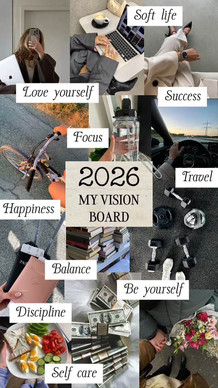 2026 비전 보드 