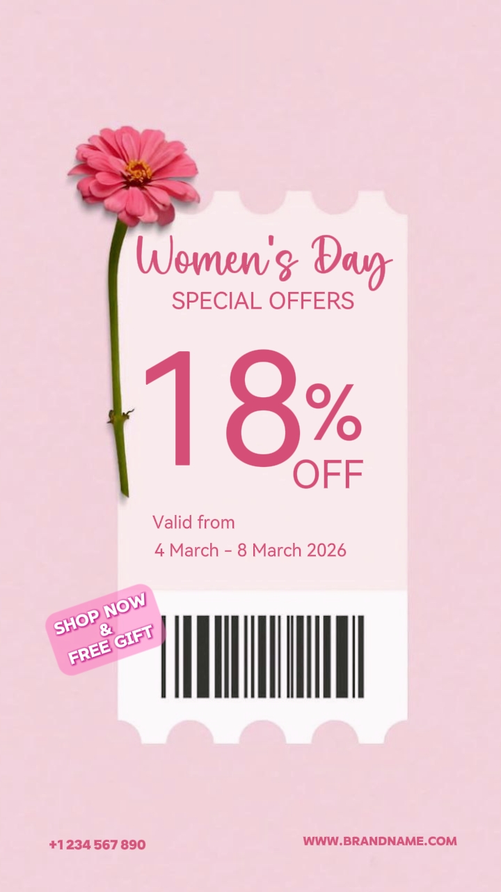 Promoção do dia da mulher