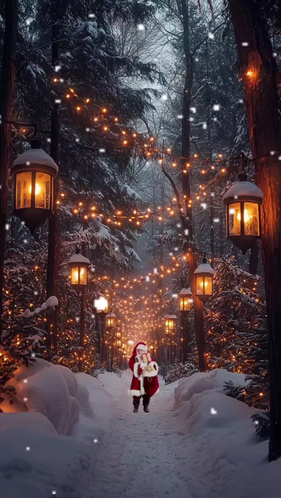 Kard ng santa ng Pasko