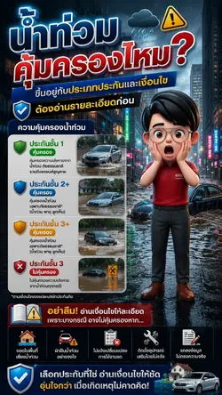 น้ำท่วมคุ้มครองไหม? 