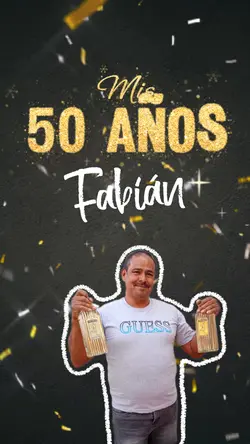 Invitación 50 años 