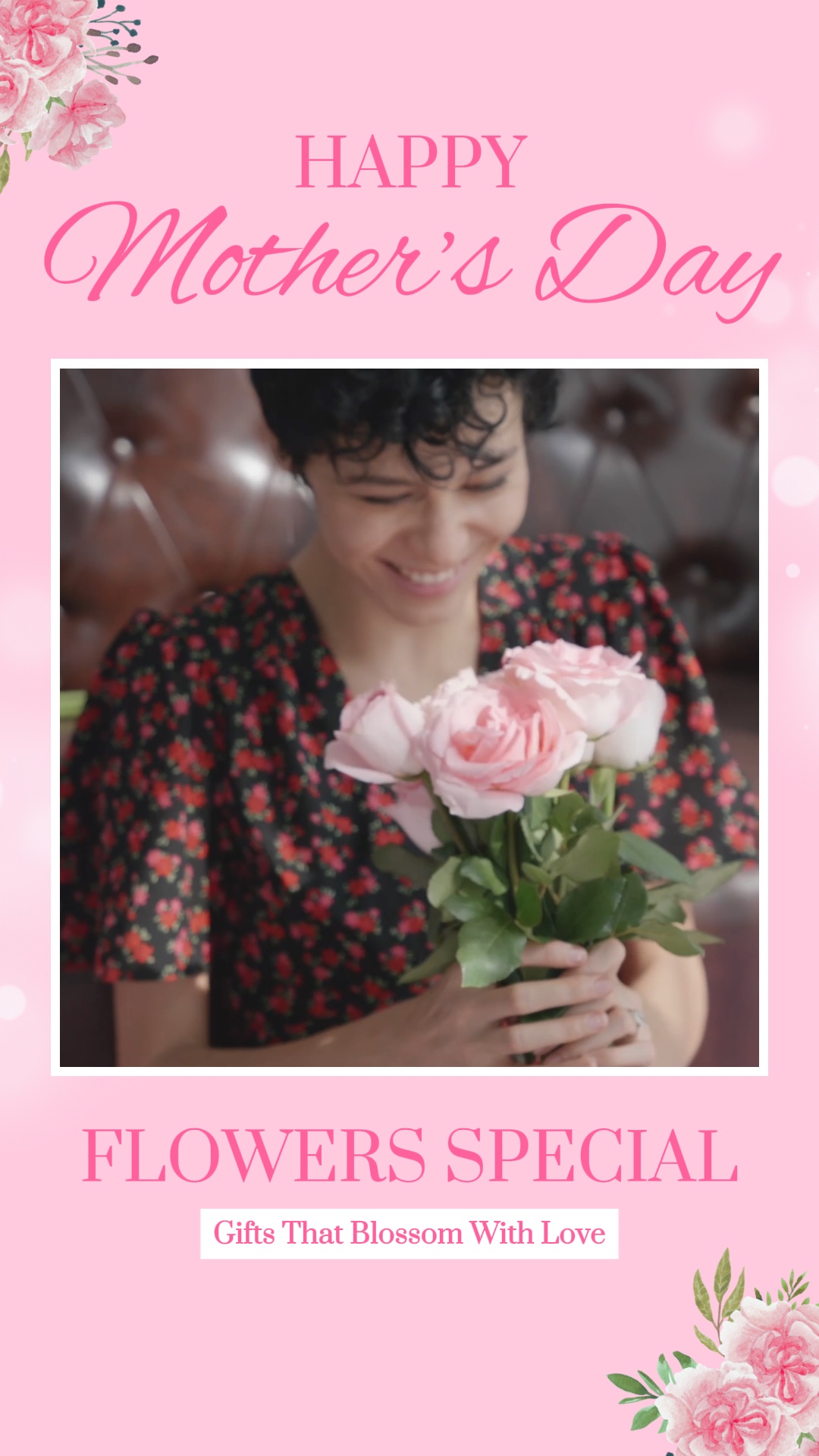 Mother’s Day Product Display Poster In TikTok Style 