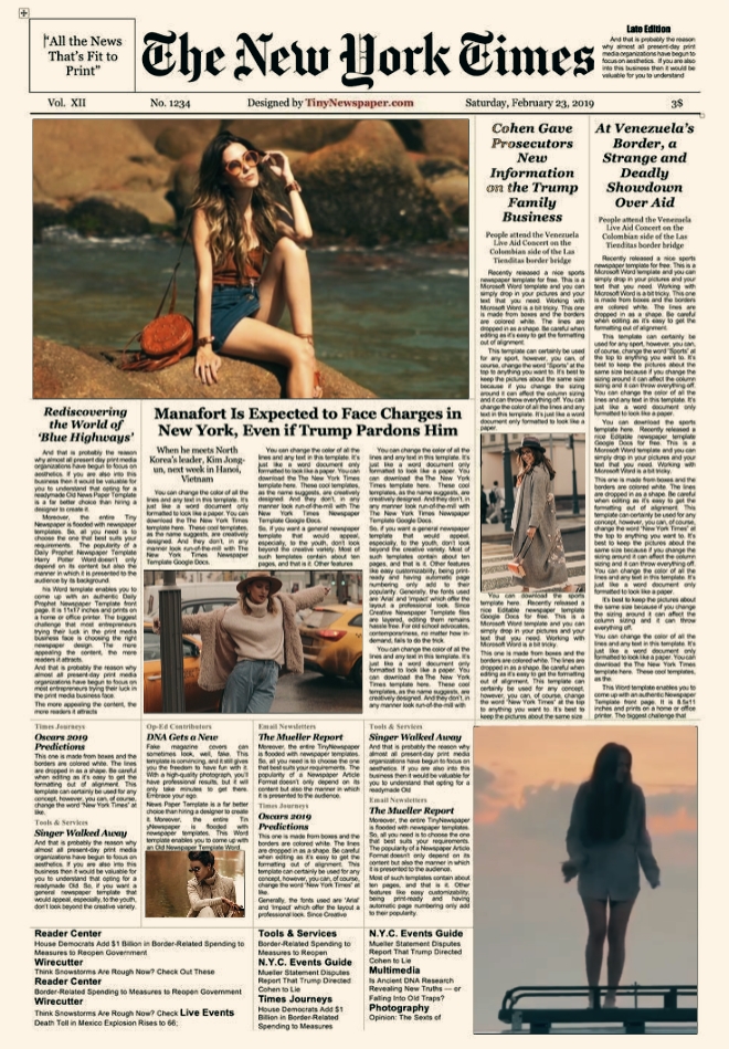 Moldura de jornal