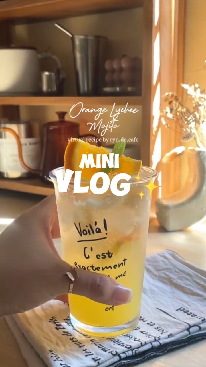 Mini bebida de vlog