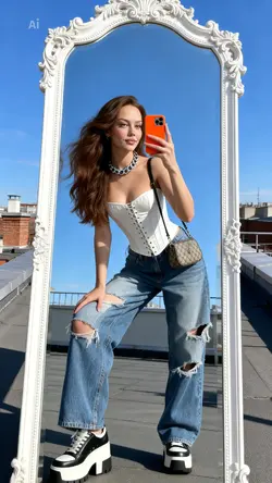 Mirror selfie 