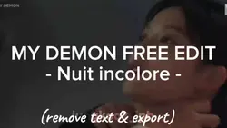 my demon free edit