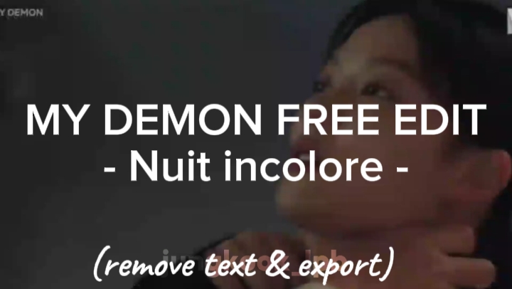 my demon free edit