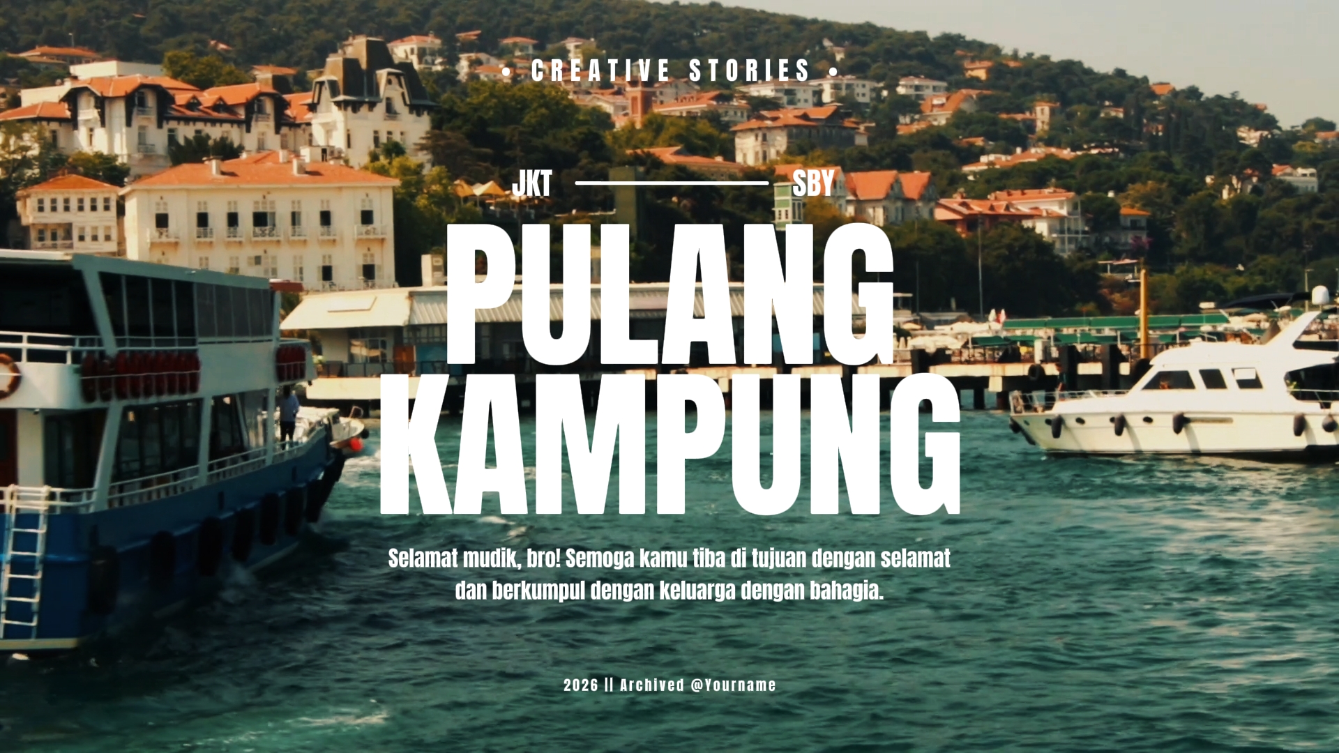 MUDIK VLOG 1 MENIT