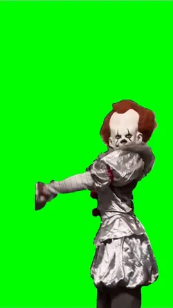 Pennywise clown danc