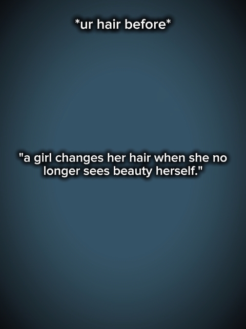 Nagpalit ng buhok si Girl