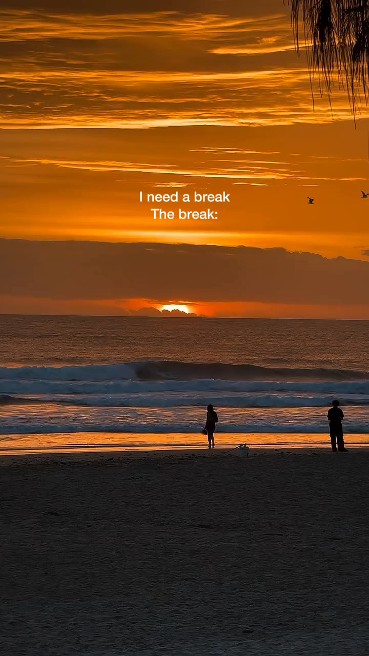 i need a break