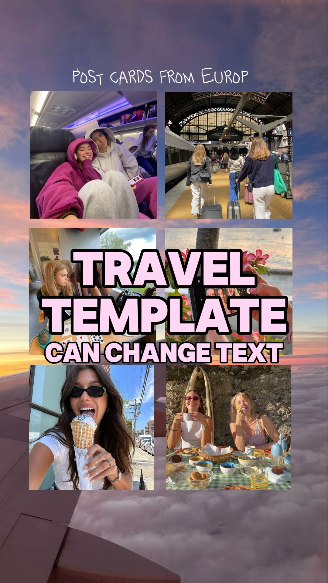 travel template