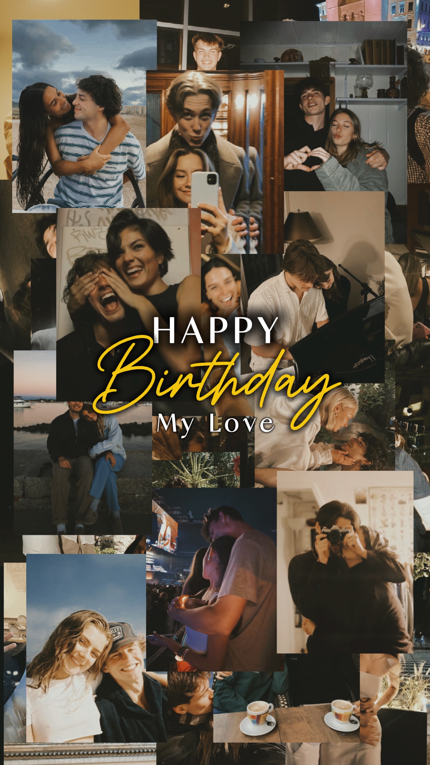 Feliz aniversário amor