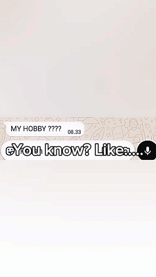 MEIN HOBBY??