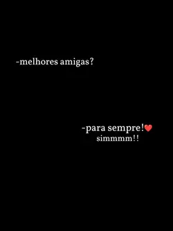 Melhores amigas 