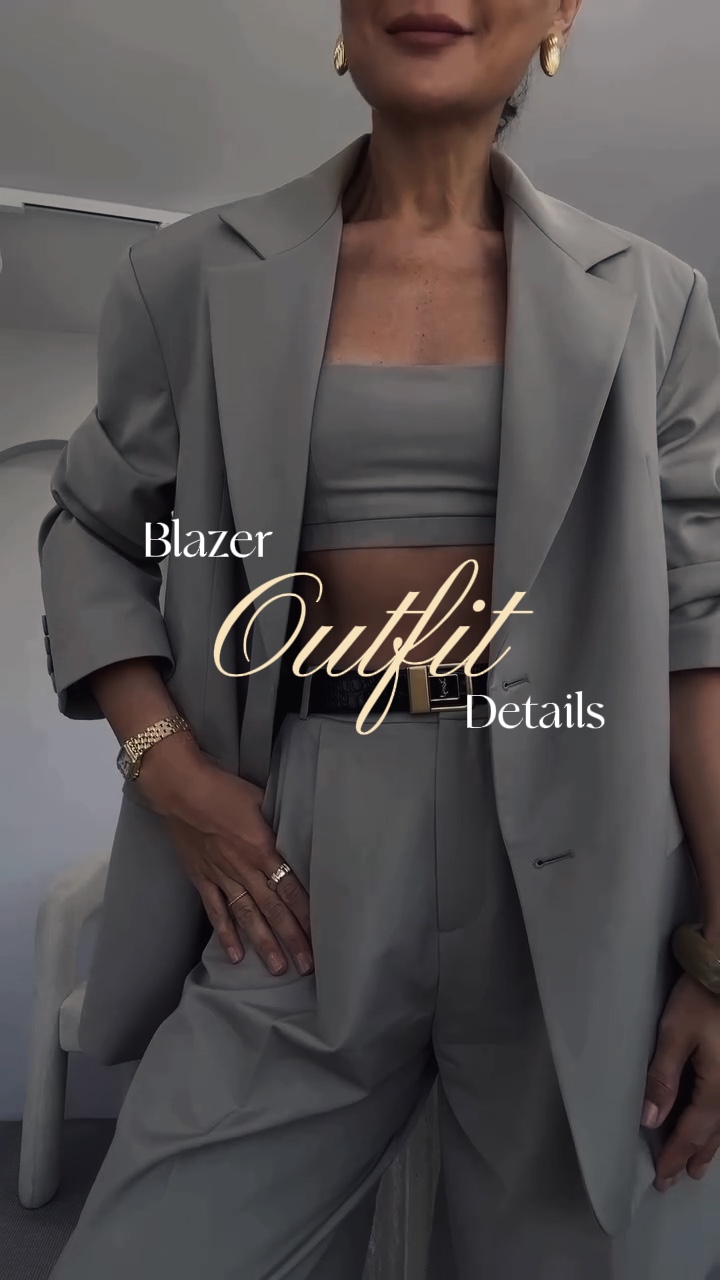 Detalhe da roupa do blazer