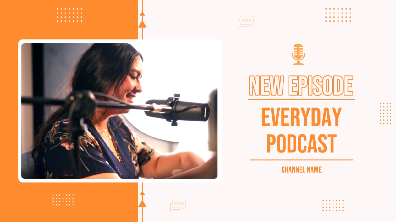 Podcast Intro Oranye