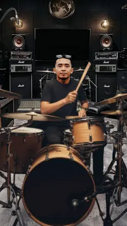DRUMMER ROCK BAND 