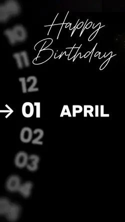 01 April Birthday
