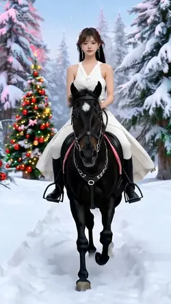 AI RIDING HORSE XMAS