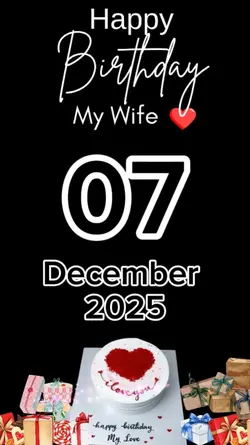 HBD Wife 07 December