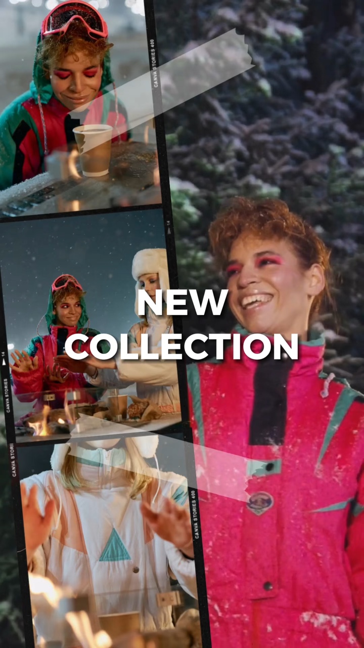 Vêtements d'hiver Affichage des produits Style TikTok