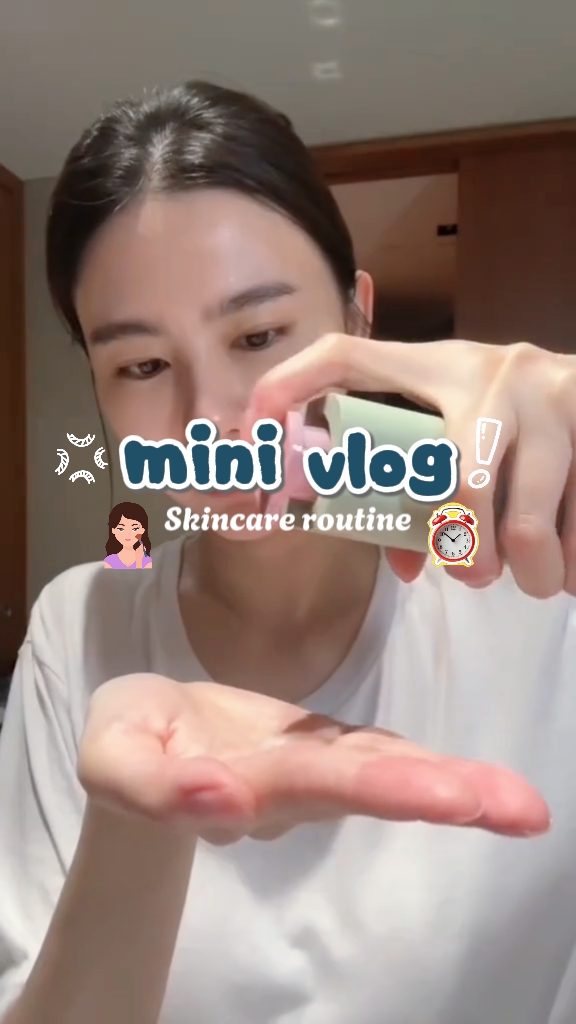 mini vlog perawatan kulit 