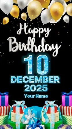 Birthday 11 Dec 2025