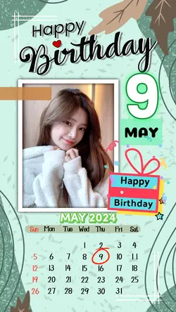 9 may birthday 2024