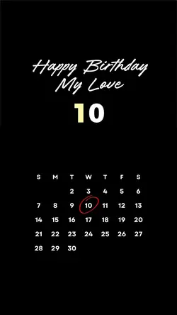 Birthday my love ❤️