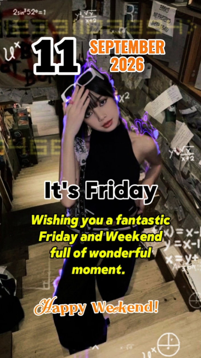 it's Friday