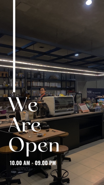 Estamos café aberto 