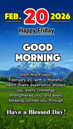 February 20, Friday