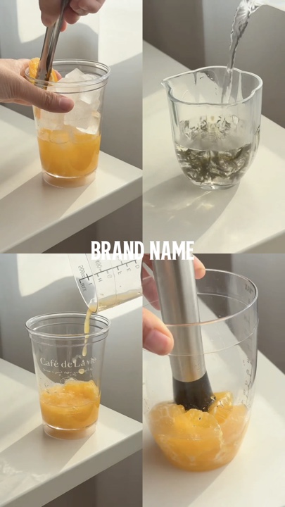 membuat minuman