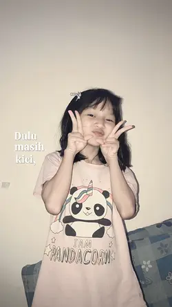 dulu masih kici-kici