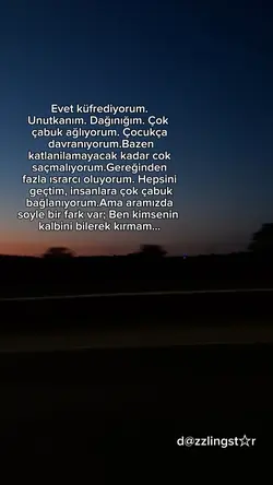 ama bir fark var..