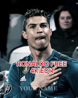 Ronaldo 4k Free Edit