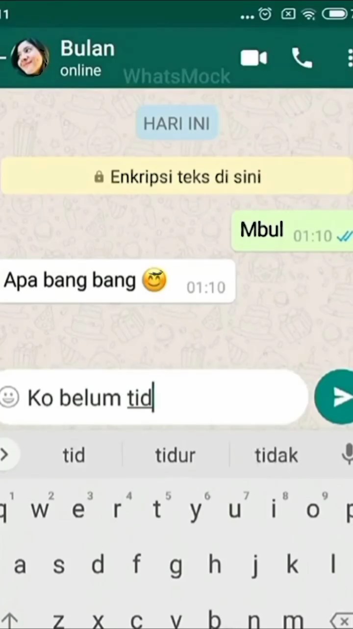 Chat wa bucin