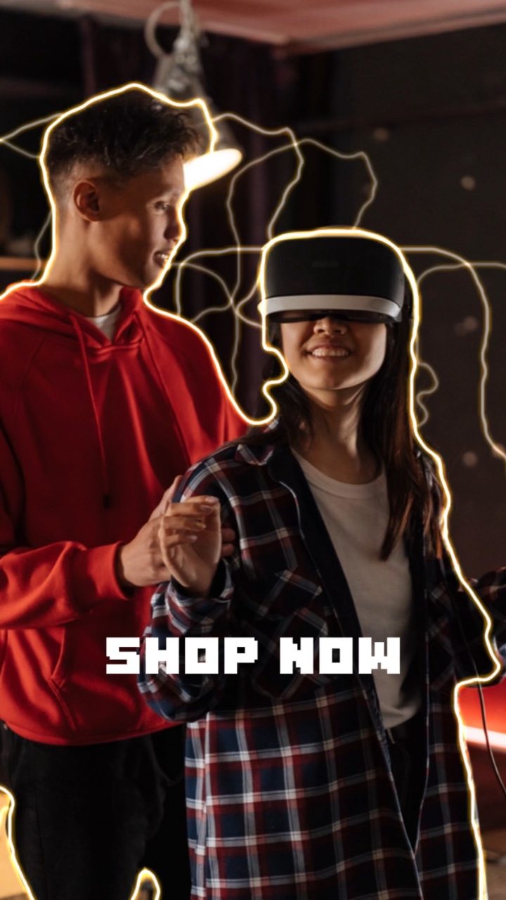 Exibição do produto do jogo: estilo TikTok de texto para fala