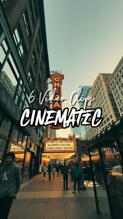 6 video clips 