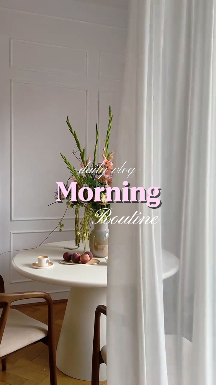  VLOG MORNING ROUTIN