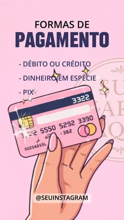 Formas de pagamento 