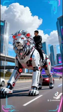 Al Cưỡi Sư Tử robot