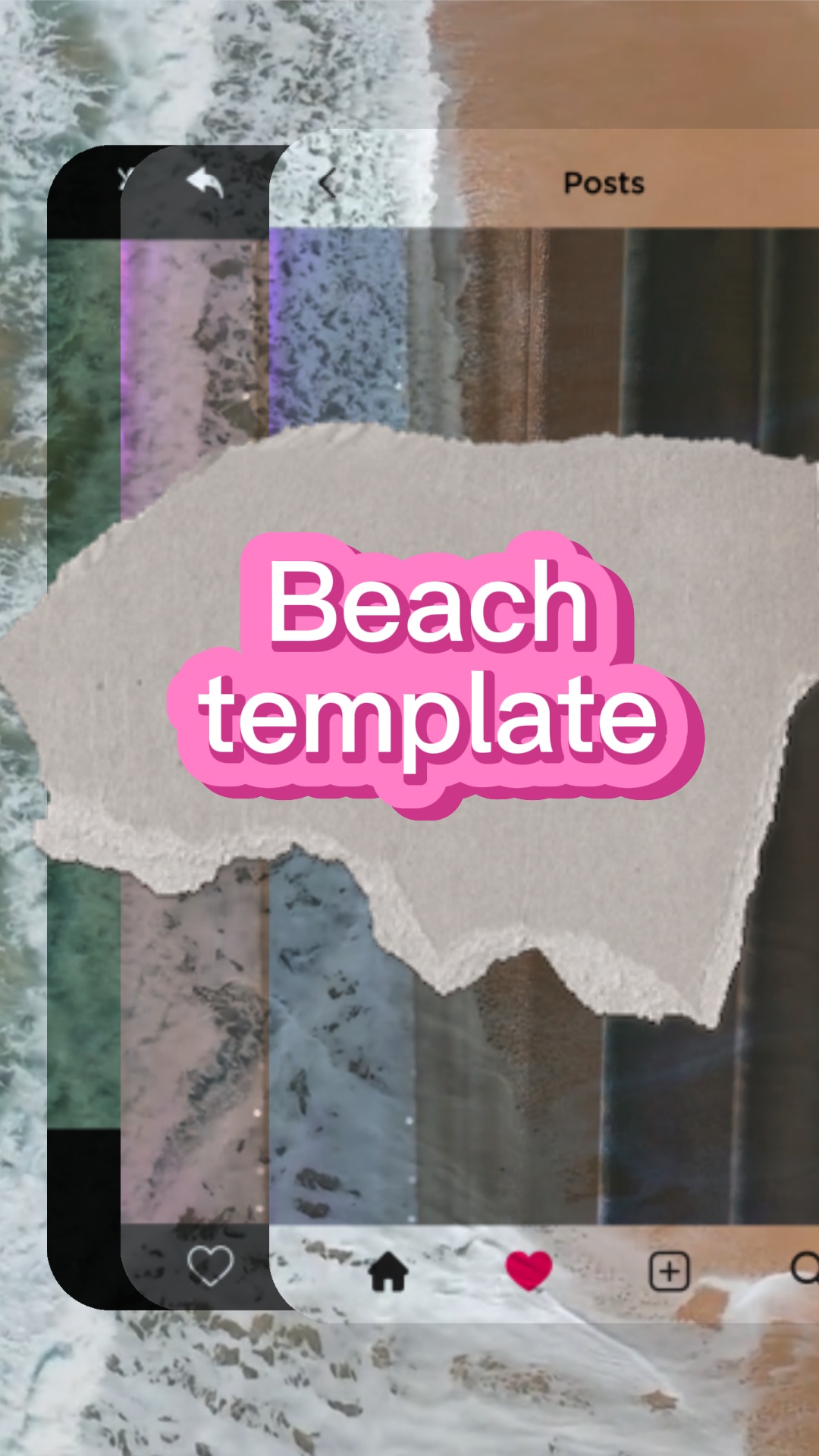 Beaches and overlays
