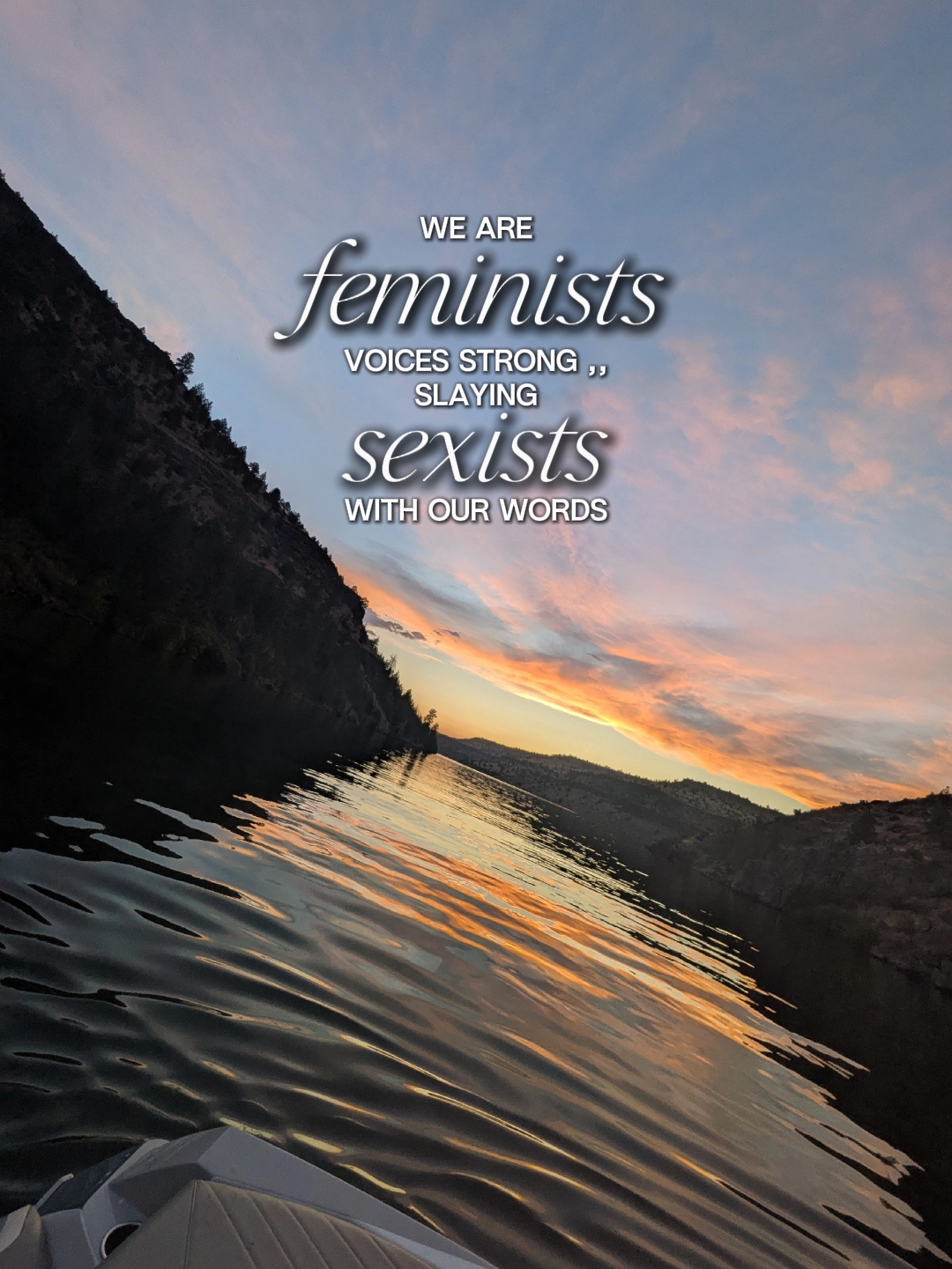 kami ay mga feminist