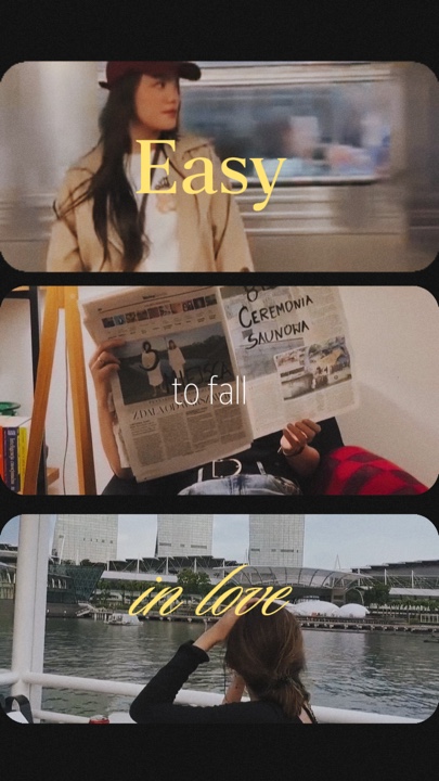 To fall in love 