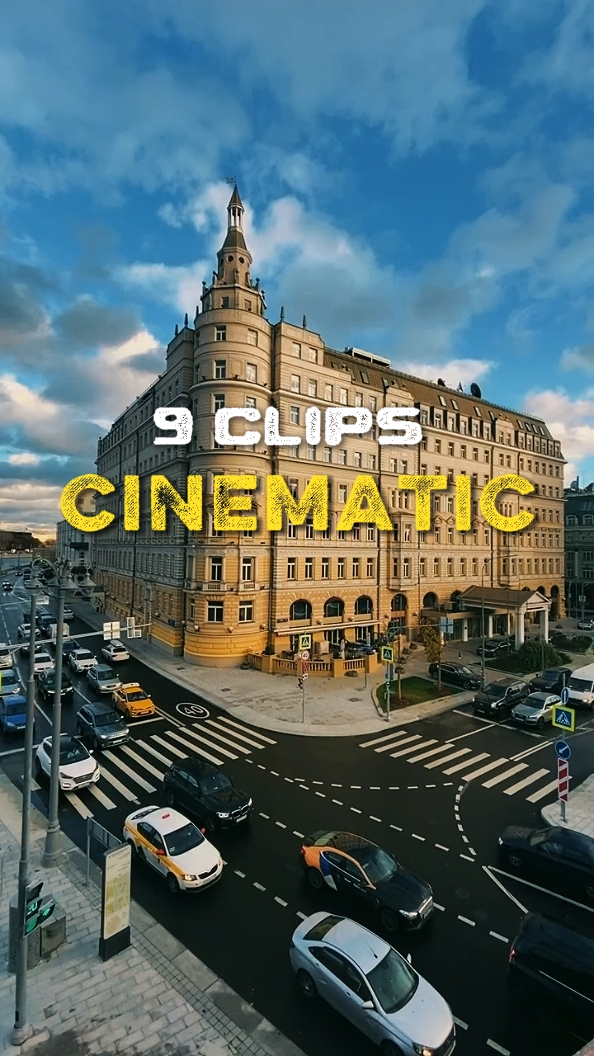 9 clips cinematic 