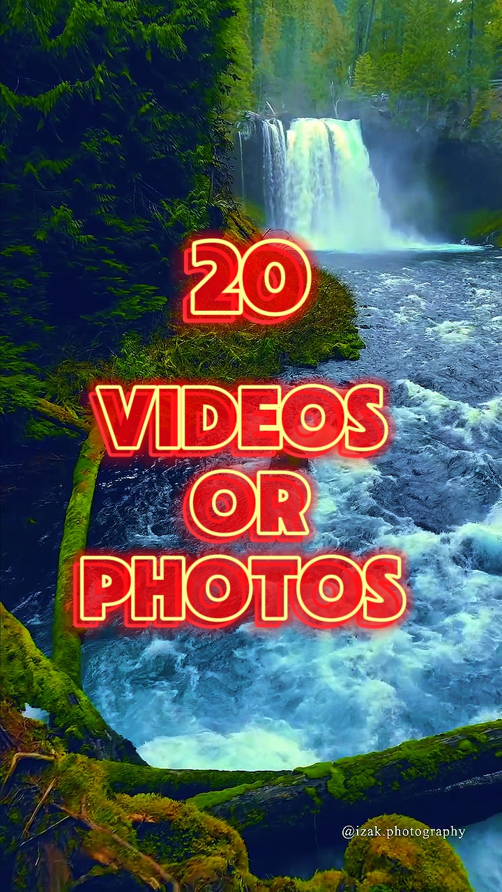 20 videos o fotos 