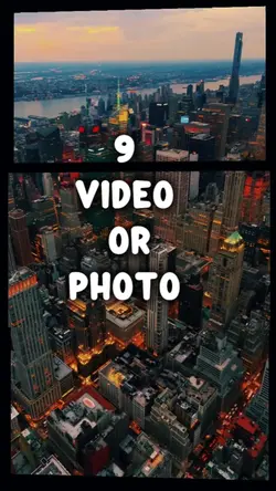 9 video or photo